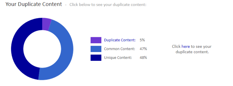Duplicate Content mit Siteliner finden